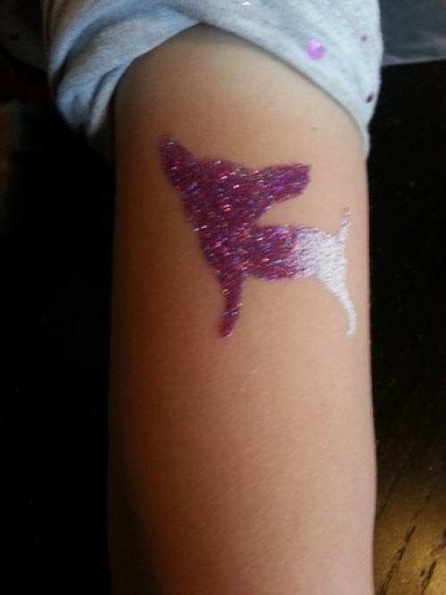 Glittertattoos - maatwerk
